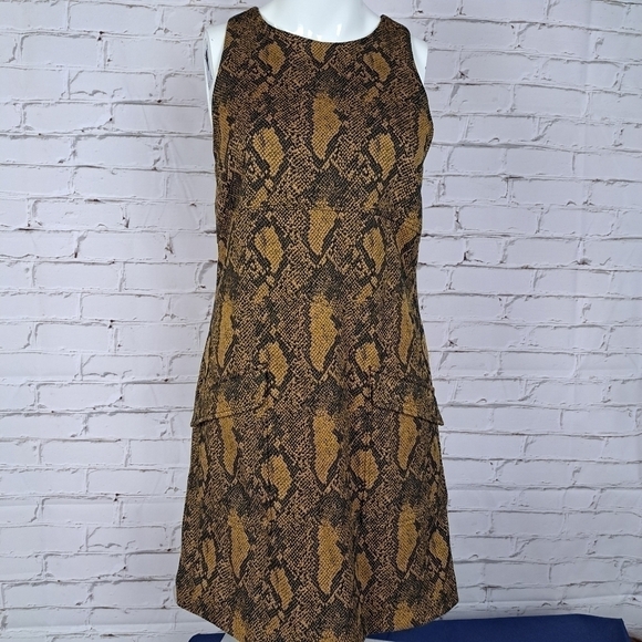 JOIE Tonie Sheath Snake Dress - Picture 2 of 14